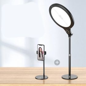 Photo Full Screen Beauty Lamp Mobile Phone Telescopic Desktop Floor Fill Light Bracket (Option: 5 Style-USB)