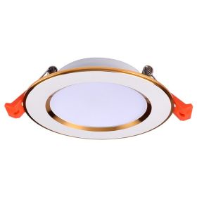 Creative Simple Anti-fog Straw Hat Downlight (Option: Warm white 4000K-2.5inches 3W)